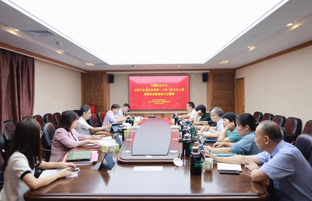 暗网
党委传达学习贯彻党的二十届三中全会精神